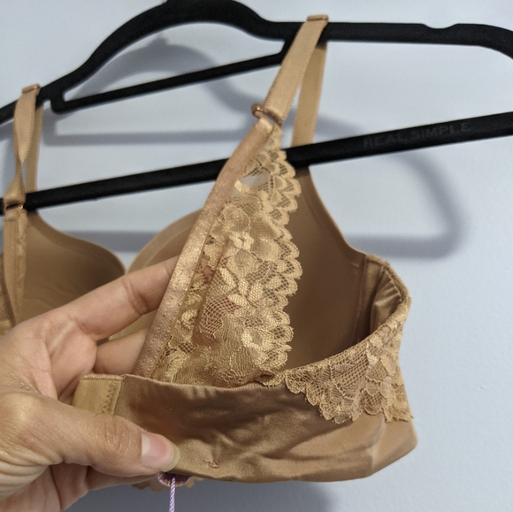 Savage x Fenty Floral Lace Convertible T-Shirt Bra 34C - Picture 10 of 13